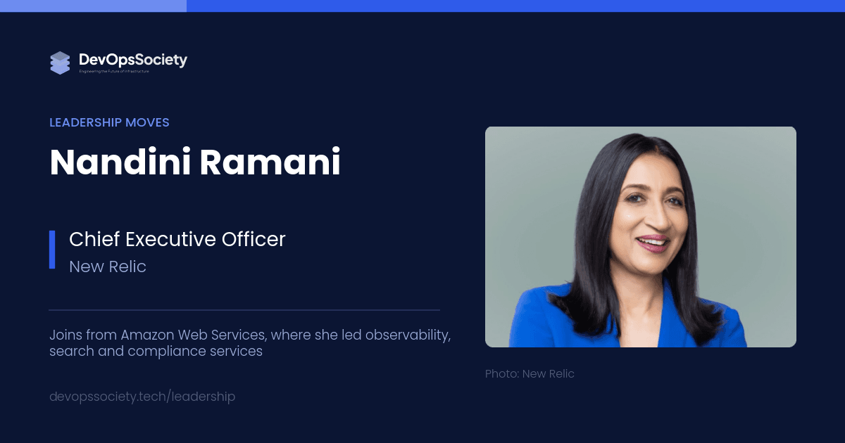 New Relic Names Nandini Ramani Chief Executive Officer