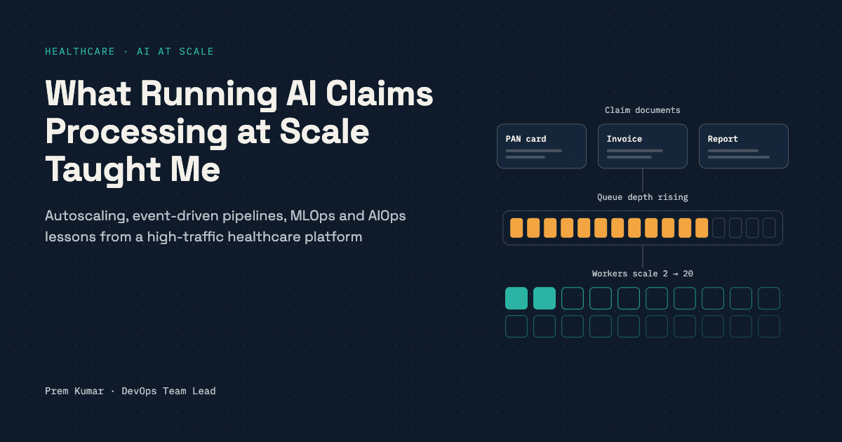 What Running AI Claims Processing at Scale Taught Me